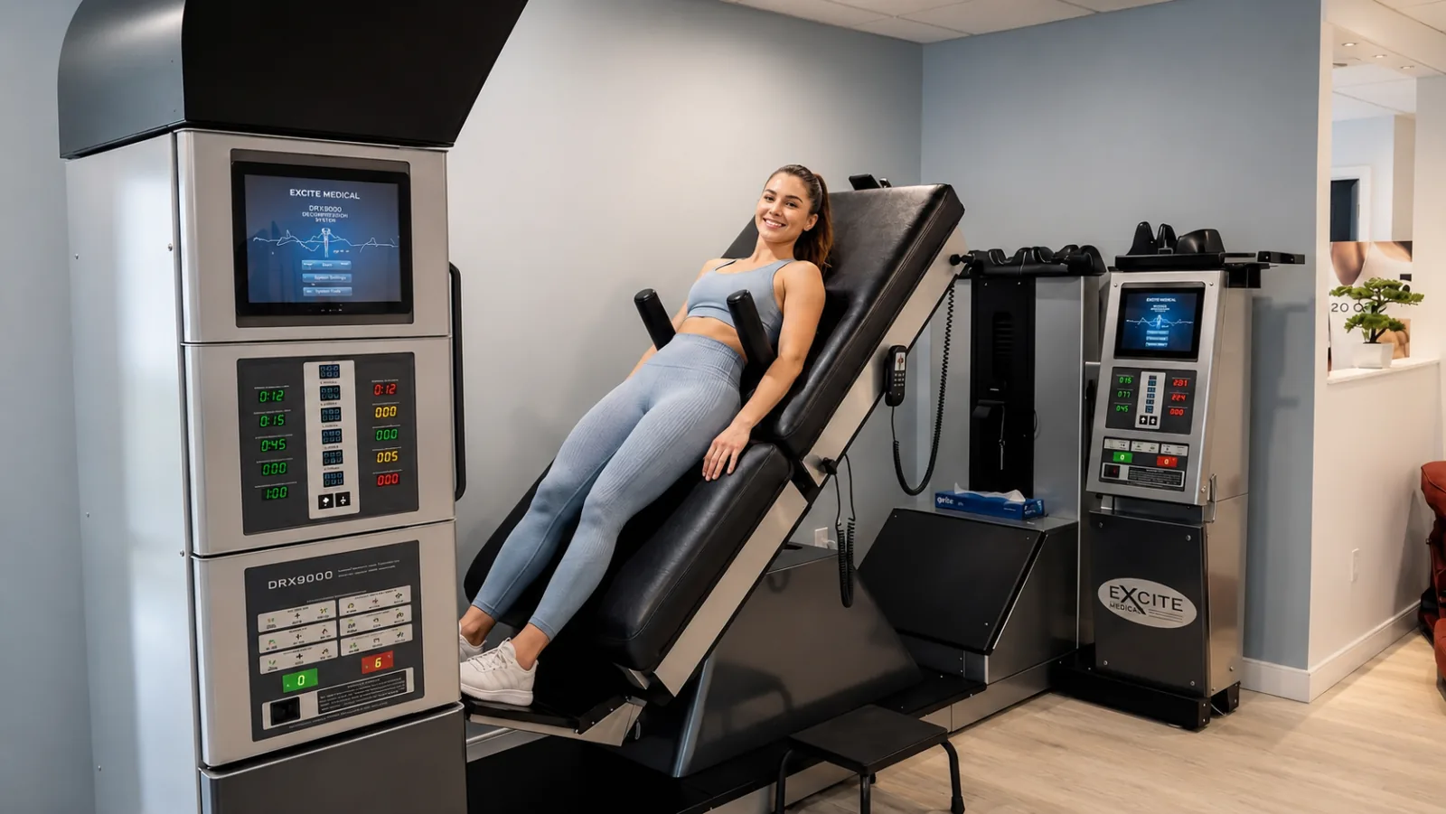 DRX spinal decompression equipment at Madalian Wellness in Wayne, NJ