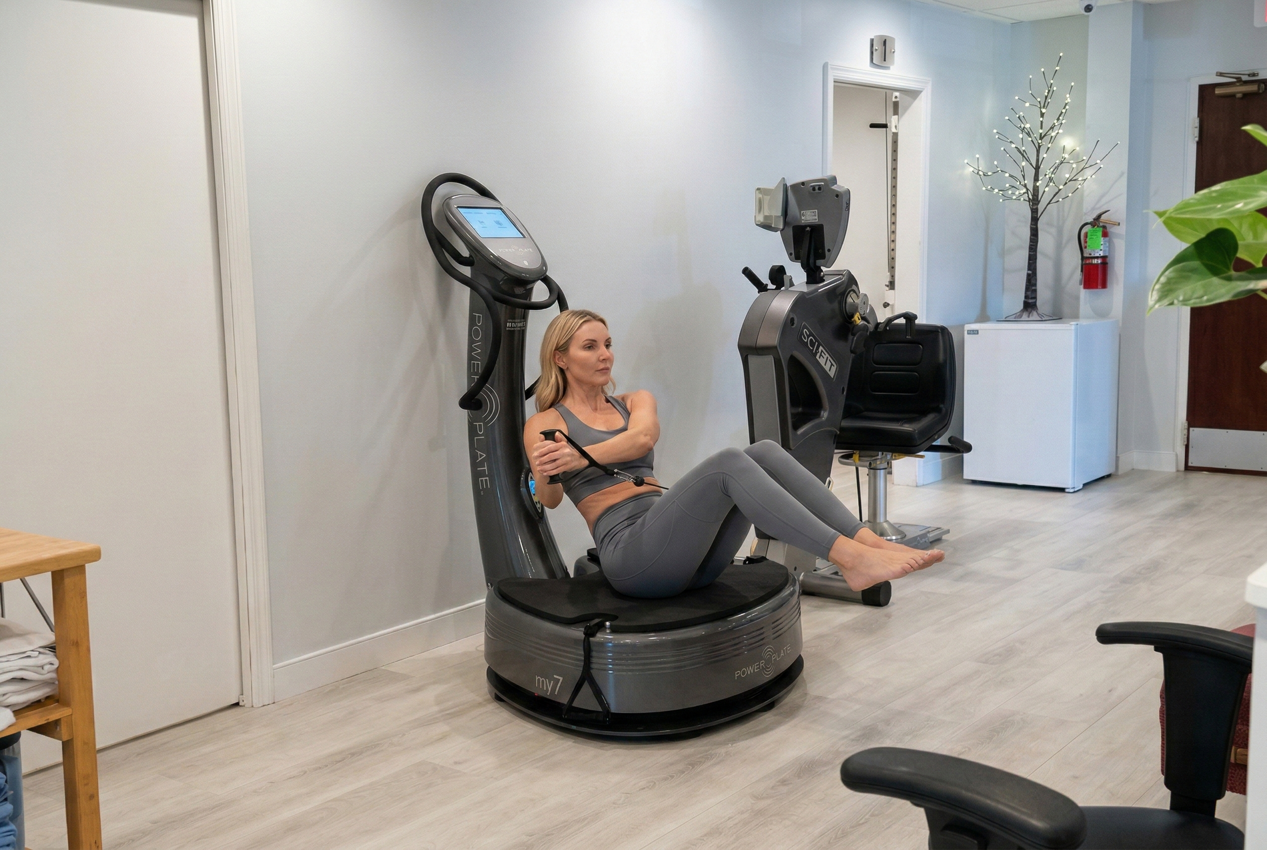 Power Plate Pro7 training at Madalian Wellness